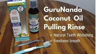 Unboxing: GuruNanda Coconut Pulling Oil Bundle  | #TikTok made me buy it