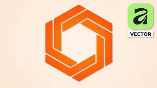 How to Create a Hexagon Spiral Logo in Affinity (Vector Studio)