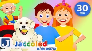 Old MacDonald, BINGO + MORE! | Jaccoled Kids World The Best Nursery Rhymes and Kids Songs collection