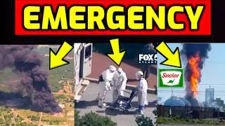 🚨 Sinclair Refinery just Exploded - 125,000 BPD & BioContainment Units Deploy in Multiple States
