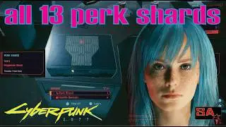 EVERY FREE PERK SHARD! 🦾 Secret Night City Locations + Hidden Lore 