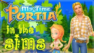 Персонажи My Time at Portia в The Sims 4!🏡