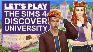 Lets Play The Sims 4 Discover University | Discover University Impressions