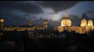 3D London Virtual Set