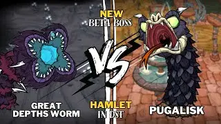 HAMLET IN DON'T STARVE TOGETHER!! PUGALISK VS GREAT DEPTHS WORM (New Mod) - DST BETA