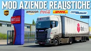 MOD AZIENDE REALISTICHE + RIMORCHI su ETS2!