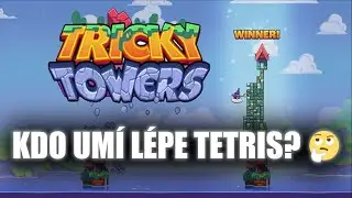 KDO UMÍ LÉPE TETRIS? 🤔 - Tricky Towers #1 /w Péťa