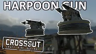 HARPOON GUN - New Upcoming Weapon [Crossout]