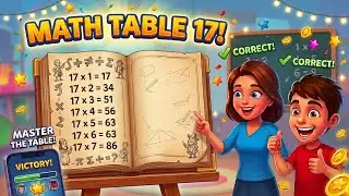 Table of 17 | 17 table |  17  da phada | Table of seventeen in Punjabi