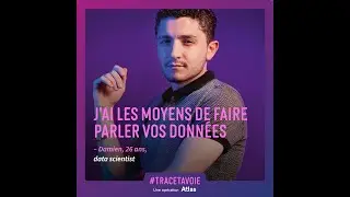 Damien, data scientist #Tracetavoie