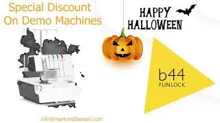 Halloween Discounts on BERNINA Demo Machines
