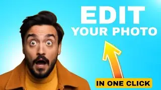 Edit Your Photo Using AI,😲 JUST ONE CLICK #ai #photoediting #oneclick #anotherediting