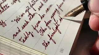 Written Ramblings: Vintage Pen, New Chic Sparrow, and Diamine Ancient Copper