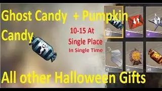 How to Get & Best Place for Ghost Candy + Pumpkin Candy Free Fire | Halloween Gifts