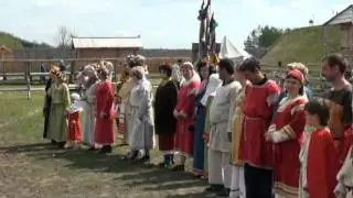 Киев.  Парк Киевская Русь.
