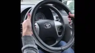 Как одеть чехол на руль