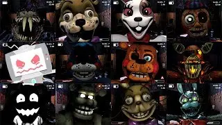 FNaF 2 Mods Compilation & Jumpscares! #1