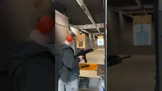 Skorpion Evo at the range