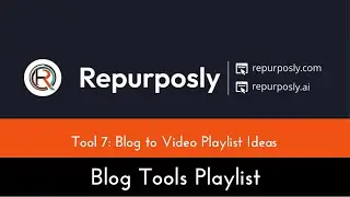 Tool #7: Blog To Video Playlist Ideas