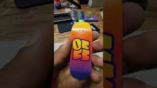 FINGERBOARDING: New FINGERBOARD #fingerboard #fingerboarding #techdeck