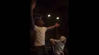 j.i singing to his girl