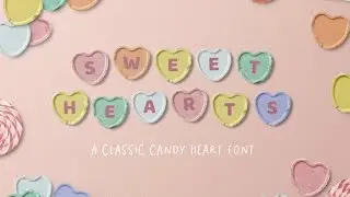 Sweet Hearts Candy Font