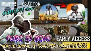 How To Transfer Account Data From Pubg Global To Battleground Mobile India (BGMI) | Complete Steps