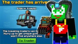COMBAT GAUNTLET *New* Trader's Van Pixel Gun 3D