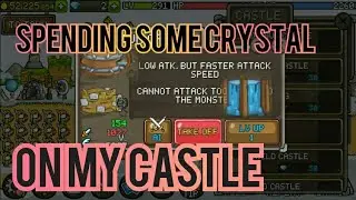 Upgrading My Castle With Crystal - Grow Castle