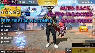 Free Fire Lag Fix config File | Free fire 90 FPS config file | Free fire increase FPS |