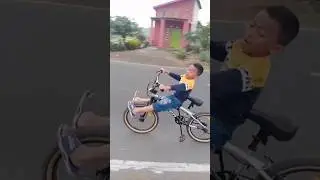 si bocil banyak gaya #shortvideo #narifchanel #subscribe #sepedabmx #shorts #short #bmx