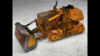 RARE ERTL Toy Allis Chamlers  12G Track Loader Restoration