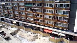 Kossuth utca felújítás - Aluljáró átépítés a még térkövezés előtt 2012.06.21