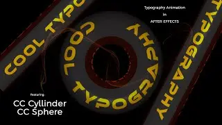 Creative Typography Animation in After Effects Tutorial