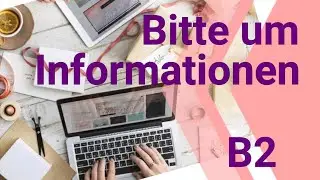 Bitte um Informationen, telc Deutsch B2