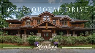Custom-Built Lodge with Whiteside Views and Lake Sequoyah Access