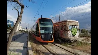 [4K] Alstom Citadis X05 Test Runs in Hellenikon, Alimos, Neo and Paleo Faliro regions (60FPS)