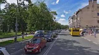 г. Псков. Нач. XX в. Прогулка по Октябрьскому проспекту.
