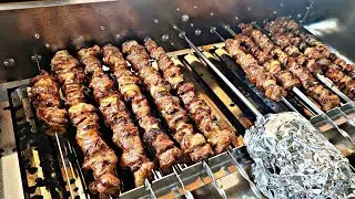 Schaschlik auf einem Gasgrill? Mit dem Gastrobraeter von K+F kein Problem Unboxing