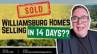 Williamsburg, VA Homes Sell in 2 Weeks! And why Others Sit for 3 Months | October 2025