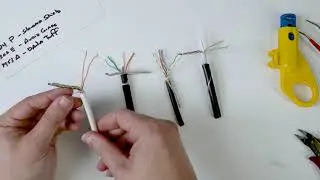 Belden Cat6 Cables Compared: 1624P, 1303E, 7953A