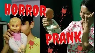 Doll GHOST PRANK ON SISTER || EPIC REACTION||😱@Himanshu.vlloging