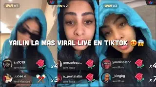 Yailin La mas viral live en Tiktok 😍😱#yailinlamasviral #live