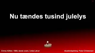 Nu tændes tusind julelys - karaoke