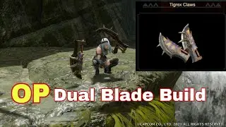 Monster Hunter Rise Tigrex Dual Blades Build MHRise