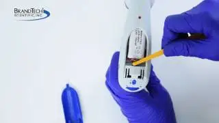 Resetting an accu-jet pro Pipette Controller from BrandTech Scientific, Inc.