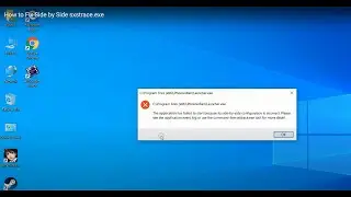 How to Fix Side by Side sxstrace.exe