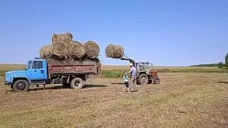 КУН погрузчик тюков, пресс пр-200, т-25 сенокос 2021