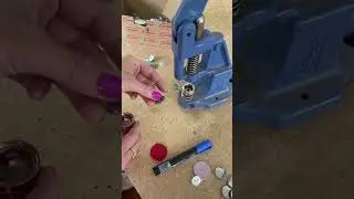 пресс TEP-2-матрица (насадка) для обтяжки пуговицы-заготовки для пуговицы-кусок ткани