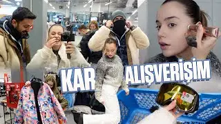 KAR TATİLİ İÇİN ALIŞVERİŞİM🦋 Neler aldım? +GÜNLÜK VLOG🫶🏻